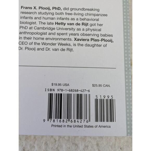 The Wonder Weeks: A Stress-Free Guide to Your Baby's Behavior-pre-owned-2019 - Picture 3 of 5